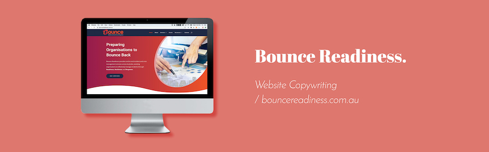 Bounce Readiness Website Copywriting