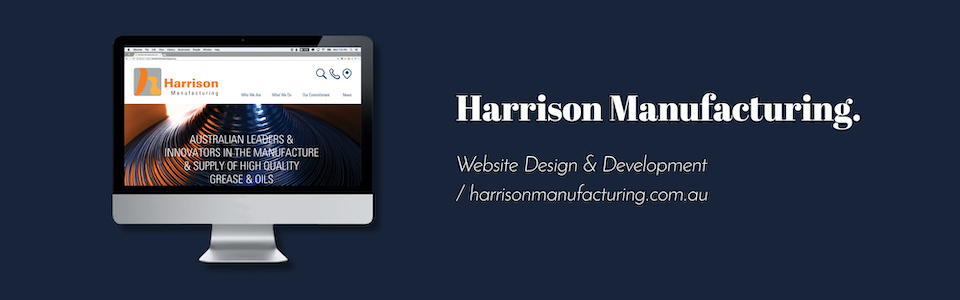 Harrison Manufacturing Website